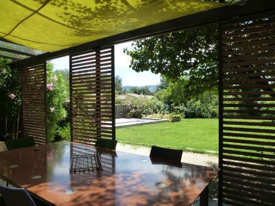 Mas / Bastide contemporaine + piscine vue dégagée Alpilles à Saint Remy De Provence