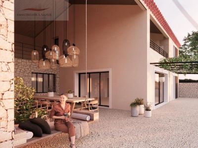 Mas restauré, 4 chambres, Piscine, en campagne à Saint Remy De Provence